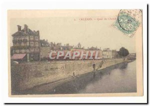 Orleans Postcard Old Quai du Chatelet