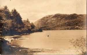 RPPC Scenic View, Rockland ME c1925 Vintage Postcard L28