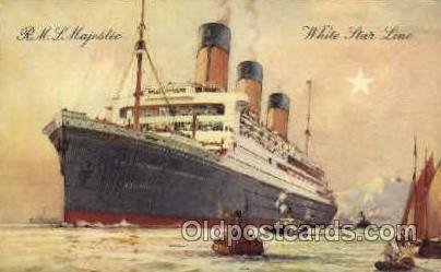 R.M.S. Majestic Cunard White Star Line Ship Unused 