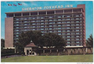 Exterior, Sheraton-Foxhead Inn,  Niagara Falls,  Ontario,  Canada,  40-60s