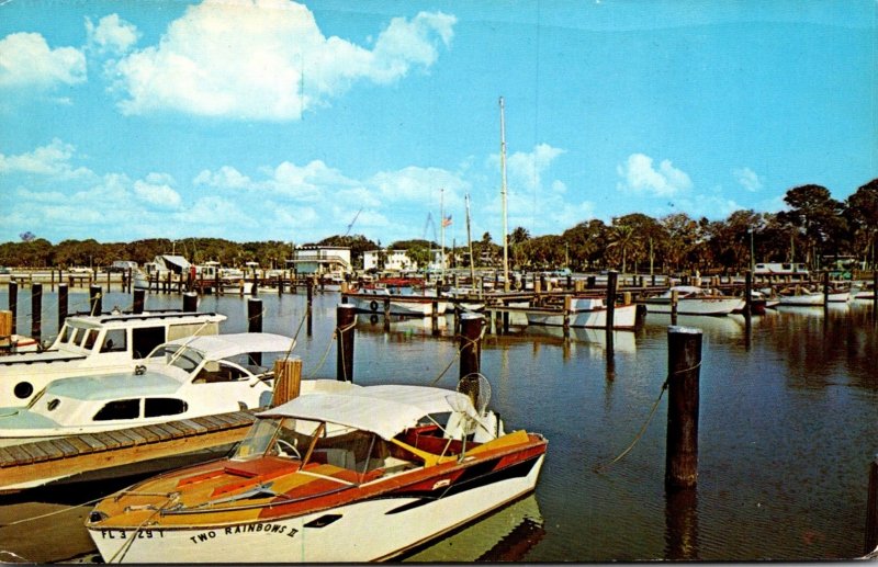 Florida Dunedin Marina On St Joseph's Sound