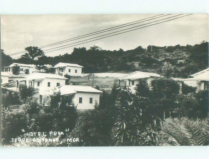 Pre-1950 rppc NICE VIEW Tequesquitengo - Morelos Mexico i3635