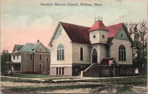 Swedish Mission Church Willmar Minnesota MN Unused c1908 Postcard E14 