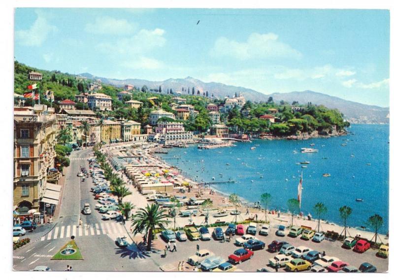 Italy S Margherita Ligure Promenade Italian Riviera Postcard