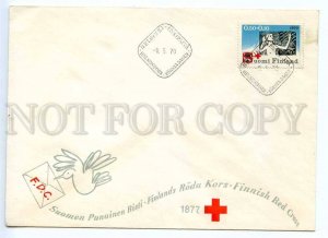272786 FINLAND 1970 year Red Cross First Day COVER