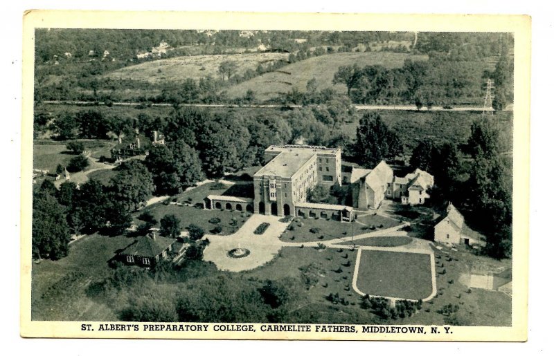 NY - Catskills, Middletown. St. Albert's Preparatory College