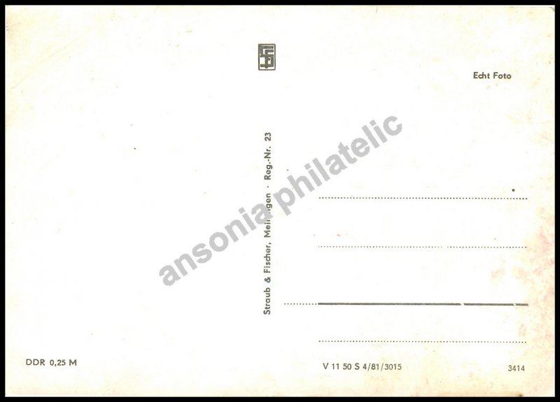 VINTAGE POSTCARD: German Image Post Card