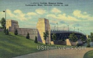 Calvin Coolidge Memorial Bridge - Northampton, Massachusetts MA  