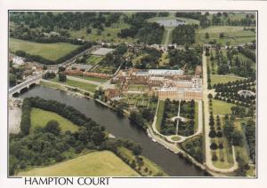 Postal (PostCard) 60946:  Foto aerea de la corte de Hampton (Middlesex Rei...