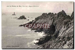 Old Postcard The Pointe du Raz Riviera Sub Region Audierne