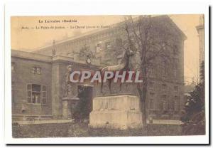 Metz Postcard The Old Courthouse The horse (work Fratin)