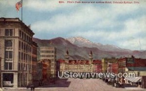 Antlers Hotel, Pike's Peak Ave - Colorado Springs s, Colorado CO  