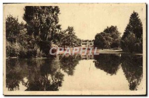 Old Postcard Montpellier Park of & # 39Esplanade