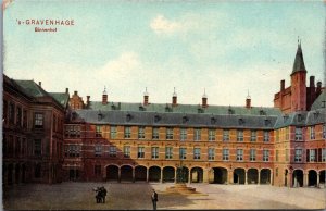 Netherlands Den Haag Binnenhof The Hague Postcard C110