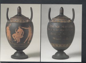 V & A Museum Postcard - First Day's Vase, Josiah Wedgwood   RR6602