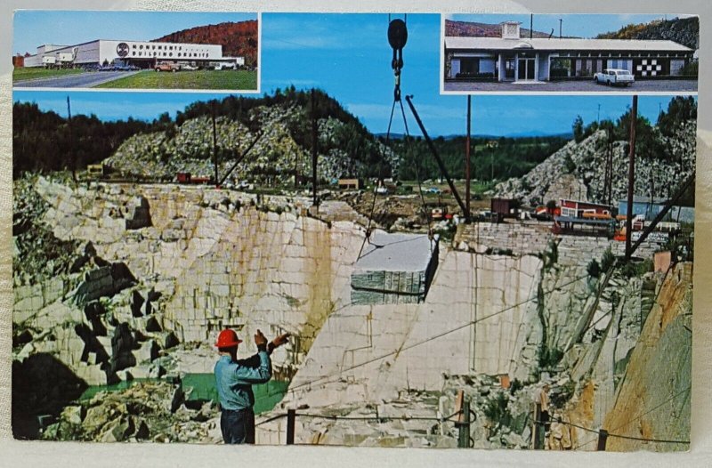 Rock of Ages Granite Quarry Barre Vermont Vintage Postcard 