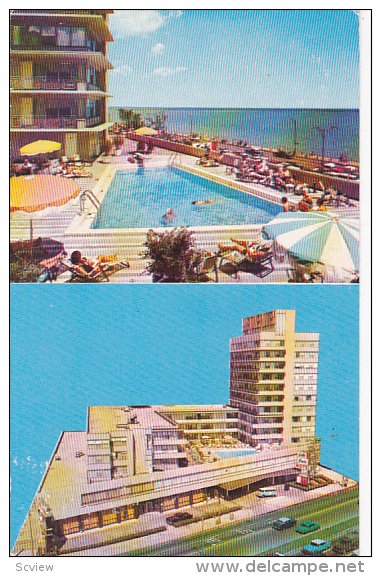 2-views, Swimming Pool, Lake Tower Inn,  Lake Shore Drive at Ohio Street,  Ch...