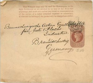 Entier Postal Stationery 1 / 2p for Germany