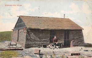 Nebraska sod house Nebraska, USA Sod House 1909 