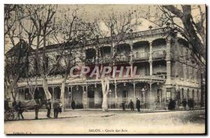 Old Postcard Salon Des Arts Circle