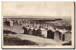 Old Postcard Life Croix Beach