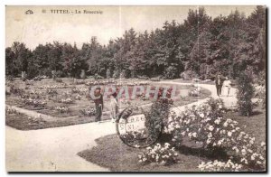 Old Postcard Vittel The Roserale