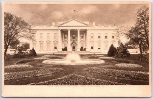 VINTAGE POSTCARD THE WHITE HOUSE AT WASHINGTON D.C. MAILED 1911 ON PIONEER