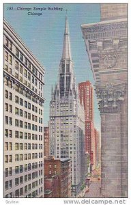 Chicago Temple Building, Chicago, Illinois, 1930-1940s