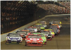 Green Flag at the NASCAR Racing Brickyard 400 Indianapolis Indy Motor Speedway