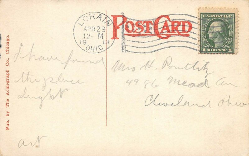 LPS66 Lorain Ohio OH Postcard Streator Park