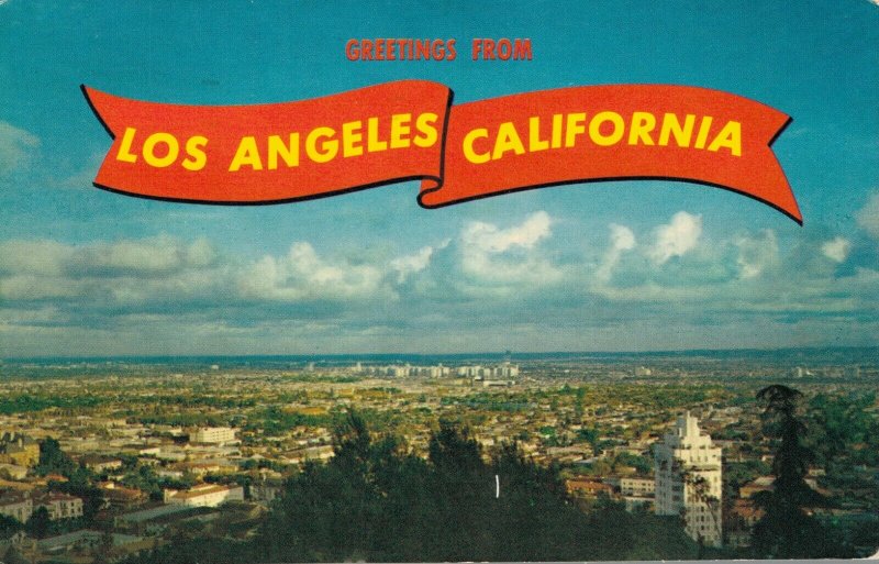 USA Greetings from Los Angeles California 03.87