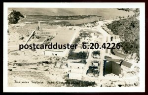 h3897 - BAIE COMEAU Quebec 1950s Business Section. Factory. Real Photo Postcard