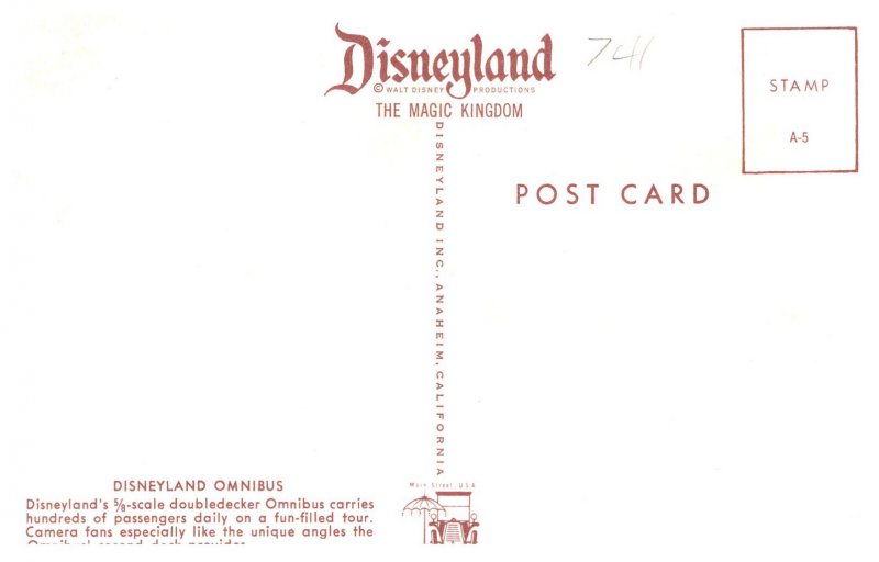 California Disneyland   Omnibus