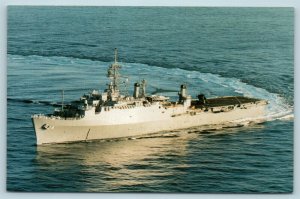 Postcard US Navy Ship USS Austin LPD-4 Amphibious Transport Dock Vintage AC12