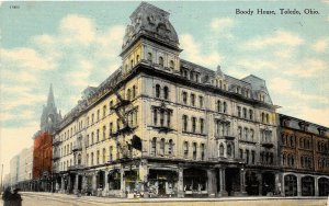 Toledo Ohio 1910 Postcard Boody House