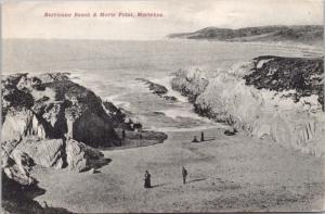 Barricane Beach & Morte Point Mortehoe Devon England UK c1912 Postcard E29