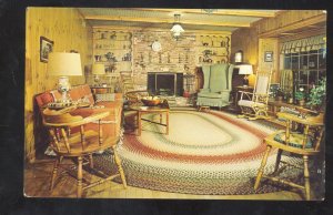 OKLAHOMA CITY OKLAHOMA ROUTE 66 HUMMEL HOLIDAY HOUSE ADVERTISING POSTCARD