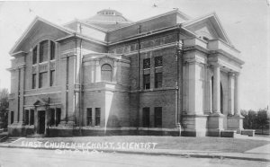 H38/ Omaha Nebraska RPPC Postcard 1911 First Church of Christ Scientist