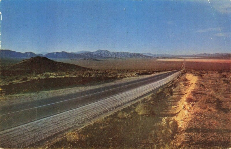 Postcard Southwest Desert Highway