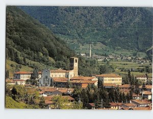 Postcard General View Abbazia Cistercense di Santa Maria di Follina Italy