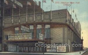 American Music Hall Chicago, IL, USA 1915 