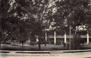 Baton Rouge Louisiana Panorama View Of State University, Vintage PC U11461