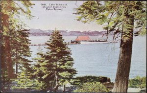 Lake Tahoe and Steamer Tahoe