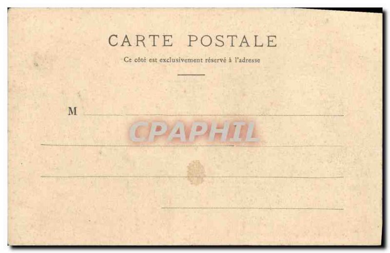 Old Postcard Chaumont Eglise Saint Jean Baptiste