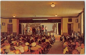 FIDDLERS' CONVENTION Hiawassee, Georgia Mountain Fair 1960s Scarce Vtg Postcard