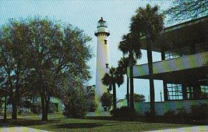 Lighthouse and Glynn County Casino St Simons Island Georgia