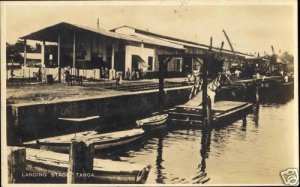 tanzania, TANGA, Landing Stage (1930s) RPPC