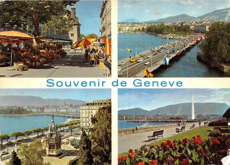 BR841 Suisse geneve cars voitures bus multi vues switzerland