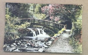 UNUSED VALENTINE'S & SONS POSTCARD - THE NEW BRIDGE, GLENARIFF, ANTRIM, IRELAND