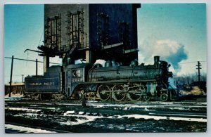 Vintage Railroad Train Locomotive Postcard - Canadian Pacific #2229